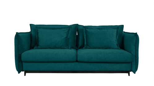 Canapea extensibila 3 locuri Eva Boston Turquoise